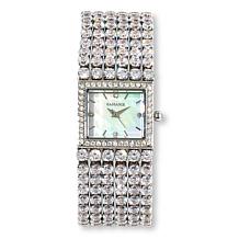 Radiance by Absolute™ Couture Women's 6-Strand Tennis Bracelet Watch