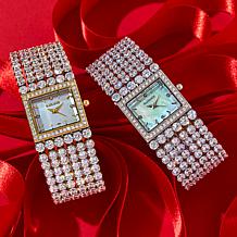 Radiance by Absolute™ Couture Women's 6-Strand Tennis Bracelet Watch