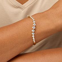Radiance by Absolute™ Curve-Design Bangle Bracelet