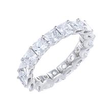 Radiance by Absolute™ Cushion-Cut Eternity Style Wedding Band Ring
