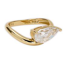 Radiance by Absolute™ Elongated Millenium-cut Pear Ring