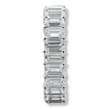 Radiance by Absolute™ Emerald-Cut Prong-Set Eternity Band Ring