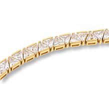Radiance by Absolute™ Goldtone Magic Magnet Clasp Line Bracelet