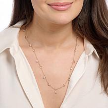 Radiance by Absolute™ Pear & Round 24" Station Necklace