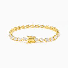 Radiance by Absolute Pear Shaped Tennis Bracelet
