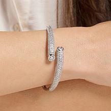 Radiance by Absolute™ Round Bypass Bangle Bracelet