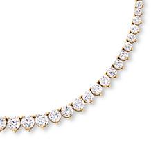 Radiance by Absolute™ Round Magic Magnet Clasp Riviera Line Necklace