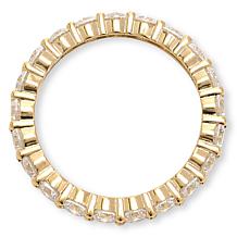 Radiance by Absolute™ Simulated Diamond 3mm Round Eternity Ring