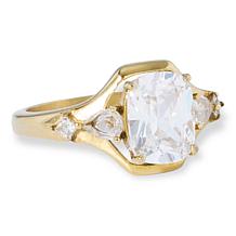 Radiance by Absolute™ Stainless Steel CZ Cocktail Ring