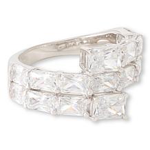 Radiance by Absolute™ Three-Row CZ Wrap Ring