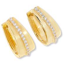 Radiance by Absolute™ x Katharine McPhee Tapered Hugger Hoop Earrings