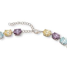 Radiance by Absolute™ x Marysol Patton 18" Oval Stone Tennis Necklace