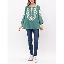 Raj Norah Embroidered Blouse