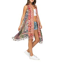 Raj Sahira Thick Stitch Embroidered Vest