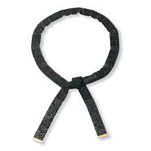 Rarities Black Spinel Gold-Plated Wrap Necklace