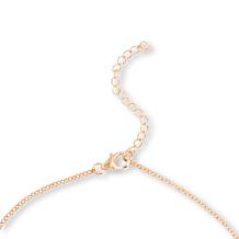 Rarities Gold-Plated Multigemstone Station Chain Necklace