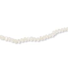 Rarities Gold-Plated Rainbow Moonstone Bead Carabiner Necklace