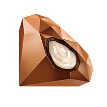 RED Chocolate 4-pack Flavor Variety Diamond Truffles AS