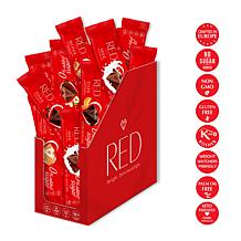 RED Chocolate 48ct Grab & Go Variety Flavor Chocolate Bars AS