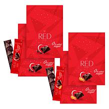 RED Chocolate 48ct Orange Almond & Dark Chocolate Bars AS
