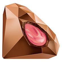 RED Chocolate 4pk Diamond Truffles w/Raspberry Filling AS