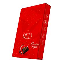 RED Grab & Go 24-pack Dark Chocolate Bars w/Gift Box Ships 11/3