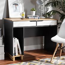 Reed 2-Drawer Multicolor Wood Computer Desk