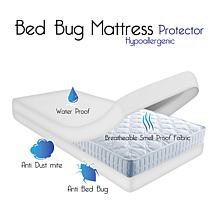 Remedy Bed Bug Dust Mite Cotton Mattress Protector-Twin