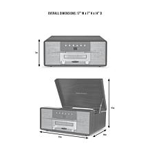 Rhapsody 7-In1 Entertainment Center - Mahogany