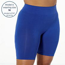 Rhonda Shear 2-pack Ahh Seamless Cotton Smoothing Longline Short