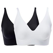 Rhonda Shear 2-pack Gel Bra without Back Closure