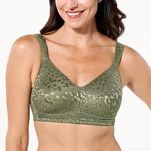 Rhonda Shear 2-pack Molded Cup Bra with Jacquard Print