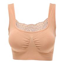 Rhonda Shear 2-pack Seamless Bra with Lace