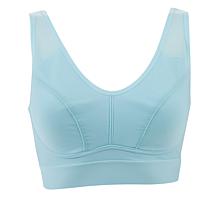 Rhonda Shear 3-pack Mesh Front Leisure Bra