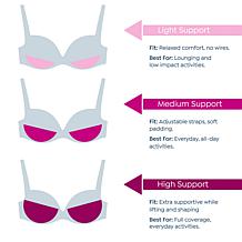Rhonda Shear Swiss Dot Gel Bra