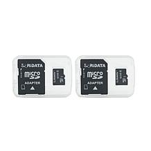RiData 32GB 2-pack MicroSD Cards & Adapters