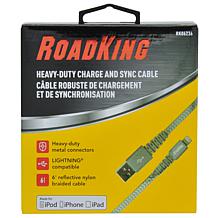 RoadKing 6 ft. Heavy Duty Lightning to USB Cable