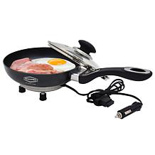 RoadPro 12-Volt Portable Frying Pan with Non-Stick Surface