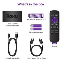 Roku Express HD Streaming Player with One-For-All Antenna & Voucher