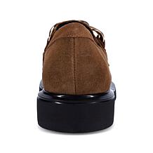 Ron White Allison Suede Loafer with Satin Shoe Bag
