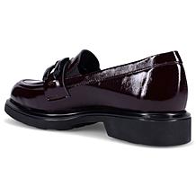 Ron White Annora Patent Leather Loafer with Satin Shoe Bag