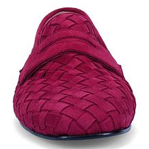 Ron White Maddie Suede Penny Loafer with Satin Shoe Bag