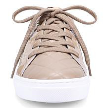 Ron White Orissa Leather Sneaker with Satin Shoe Bag