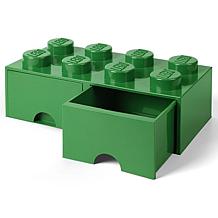 Room Copenhagen Lego Storage Brick Drawer 8 Dark Green