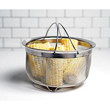 RSVP Endurance 3 Qt Mesh Basket with Folding Handles
