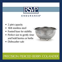 RSVP Endurance Precision Pierced Berry Colander
