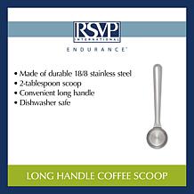 RSVP Long Handle Coffee Scoop 