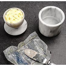 RSVP Marble Butter Pot
