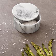 RSVP Salt Box - White Marble