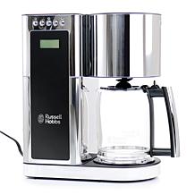 Russell Hobbs Glass 8-Cup Coffeemaker - Black and Stainless Steel